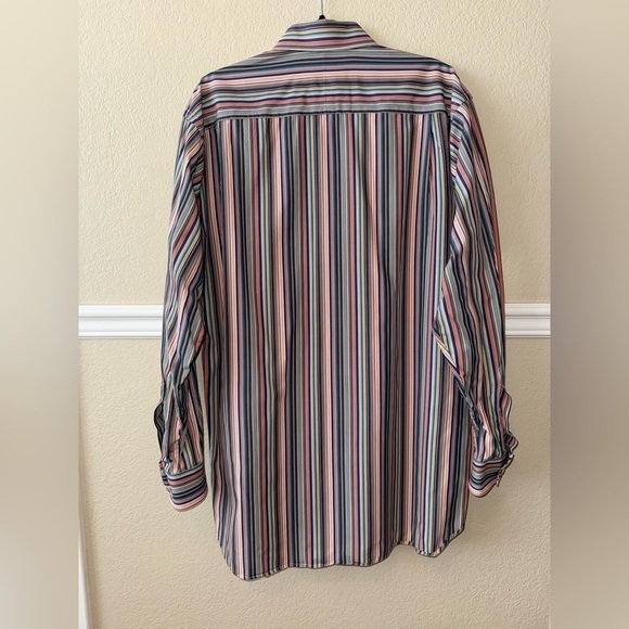 Vintage Gitman Bros USA Made Collared Button Down Shirt 100% Cotton Sz Large - Picture 11 of 13